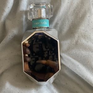 Tiffany & Co limited edition perfume: spayed once full bottle